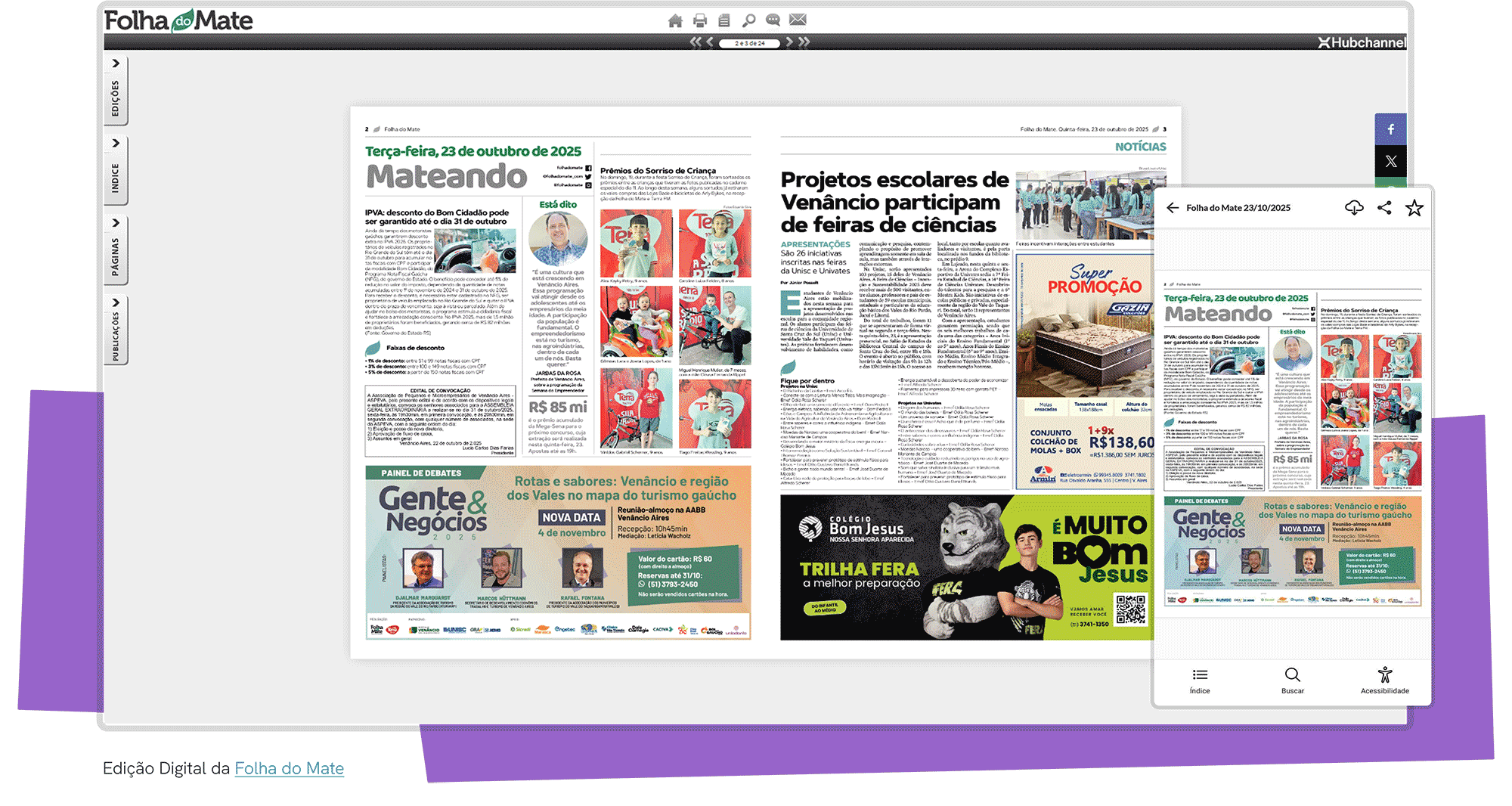 Visualizador Responsivo